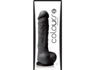 NS Novelties Colours Pleasures 5" Dildo Black
